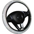 thumbnail image 1 of Bling Sparkling Car Steering Wheel Cover for Women Men 15 Inch Cute Bling Accessories Leather Car Wheel Protector Anti-Slip Car Wheel Protector Elastic Car Steering Wheel Cover for Cars Sedans SUV, 1 of 13