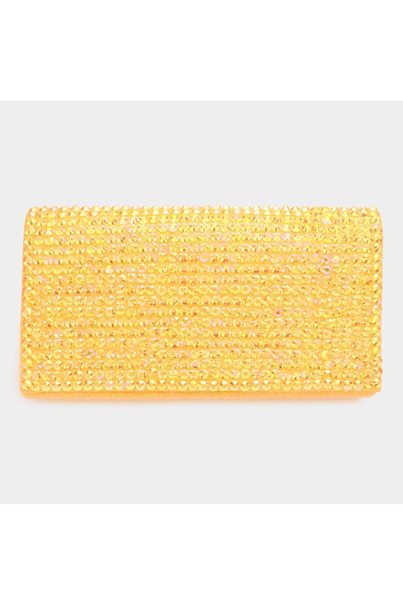 Bling Studded Evening Clutch / Crossbody Bag