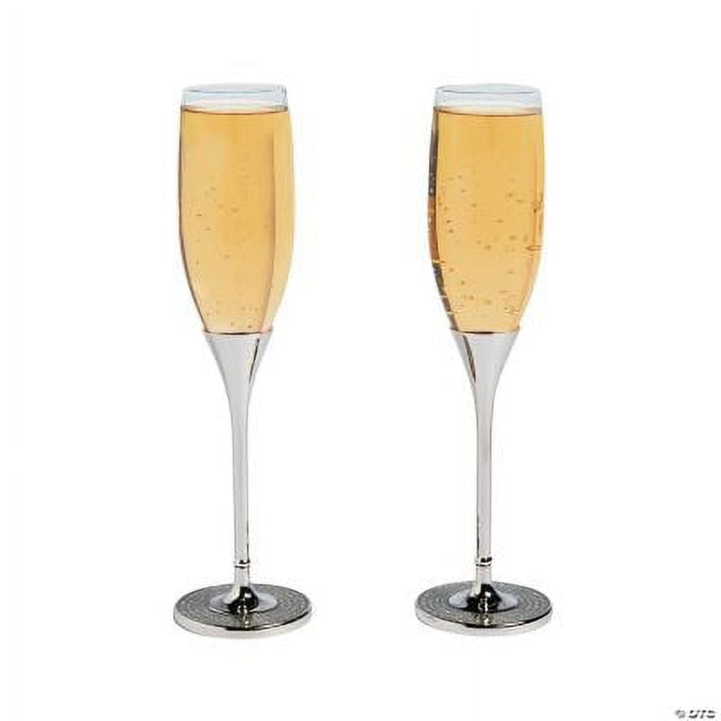 Bling Toasting Champagne Flutes - 2 Ct., Wedding, Home Decor, 2 Pieces