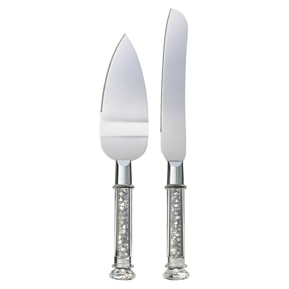 Bling Wedding Cake Knife Set by Celebrate It™