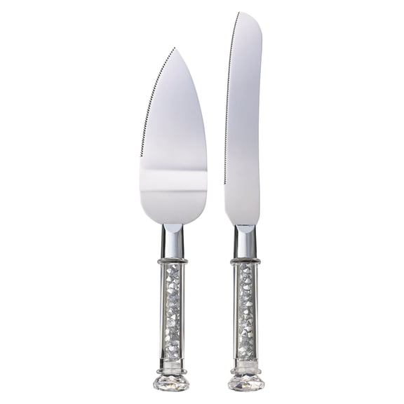 Bling Wedding Cake Knife Set by Celebrate Itâ„¢