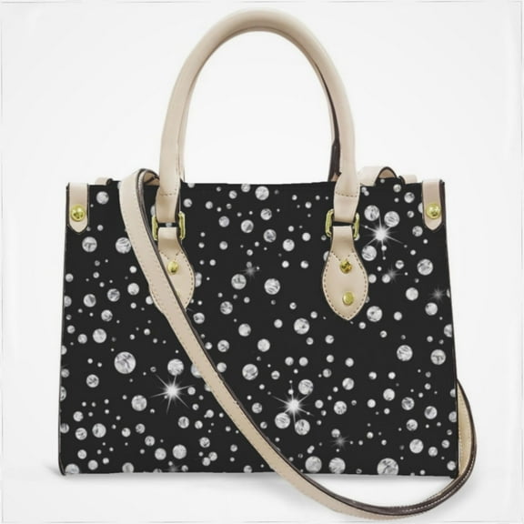 Bling With Diamond Cross Body Bags For Women Small Leather Female Handbags Fashion Top-Handle Totes