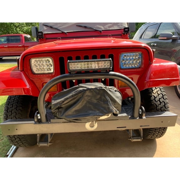 BlingLights 2x Hi/Lo Bright LED Headlights for 1987-1996 Jeep Wrangler ( YJ )