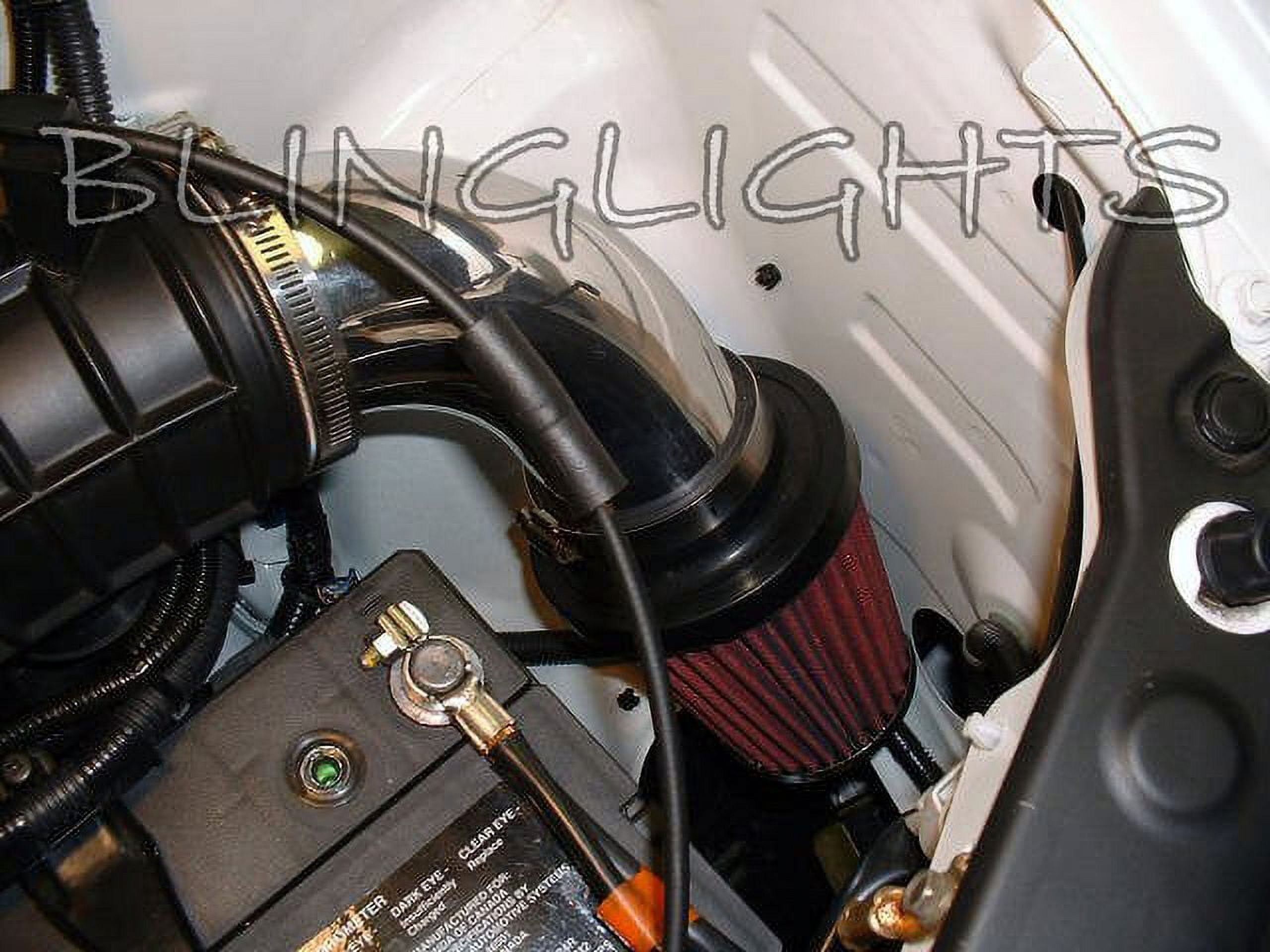 BlingLights Adjustable 2003-2008 Honda Pilot 3.5L V6 Air Intake Kit ...