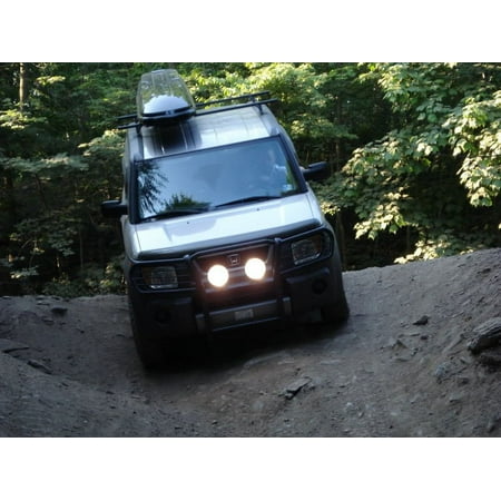 BlingLights BL-200c 6'' 110W Halogen off-Road Lights Kit, Adjustable, Fits Honda Element, 2 Pieces