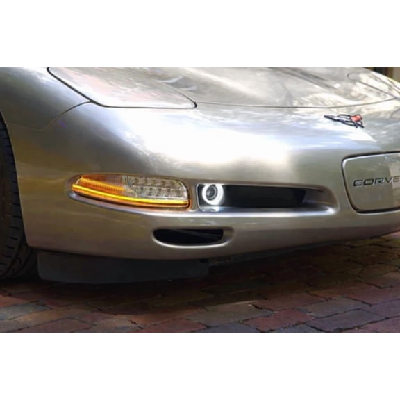 BlingLights Brand LED Projector Angel Eye Fog Lights for 1997-2004 Corvette C5