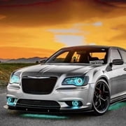 BlingLights Brand White Halo Fog Lights for 2011-2023 Chrysler 300 300C 300S SRT