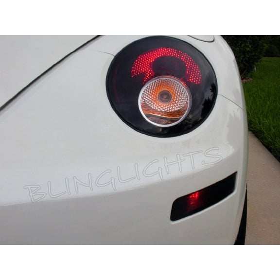 BlingLights, Volkswagen Beetle, Tinted, Taillamp Tint Protection Film Automotive Light Covers