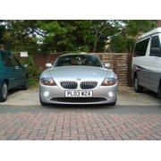 BlingLights White LED Angel Eye Halo Fog Lights for 2003 2004 2005 BMW Z4 E85