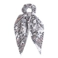 thumbnail image 1 of Blingbling Ribbon Sequins Hair Scrunchie for Women Teens Fashion Multiuse Hairband for Work and Social Gatherings, 1 of 9