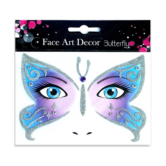 Blingbling Temporary Makeup Stickers Crystal Glittered Stickers Festival Holiday Costumes Blingbling Face Jewels