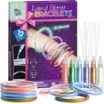 thumbnail image 1 of Piano Potato Glow in The Dark Liquid Glitter Bracelet Maker Kit, DIY Jewelry Craft Set for Girls Kids Ages 6-12, Makes 12 Bracelets, 1 of 9