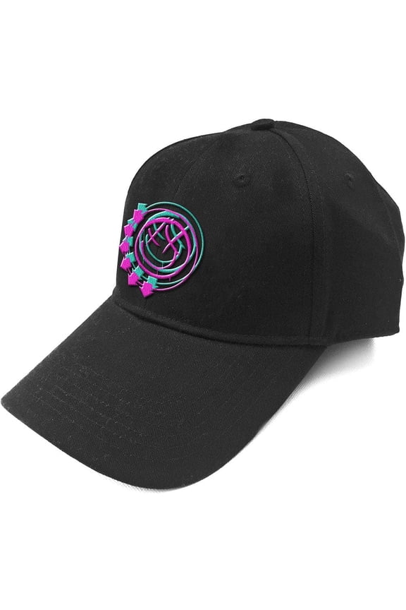Blink 182 Double Six Arrows Embroidered Logo Hat Black | Officially Licensed Merchandise