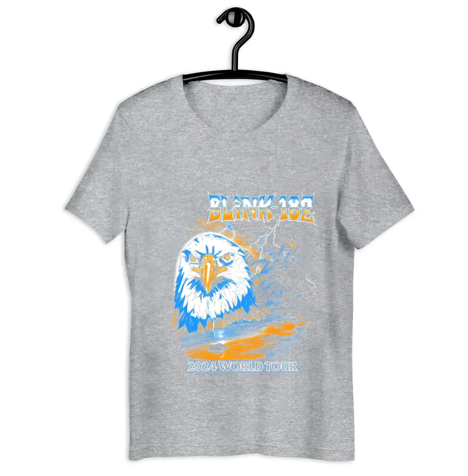 Blink182 Eagle Tour 2024 Short Sleeve Shirt, Gift For Fans