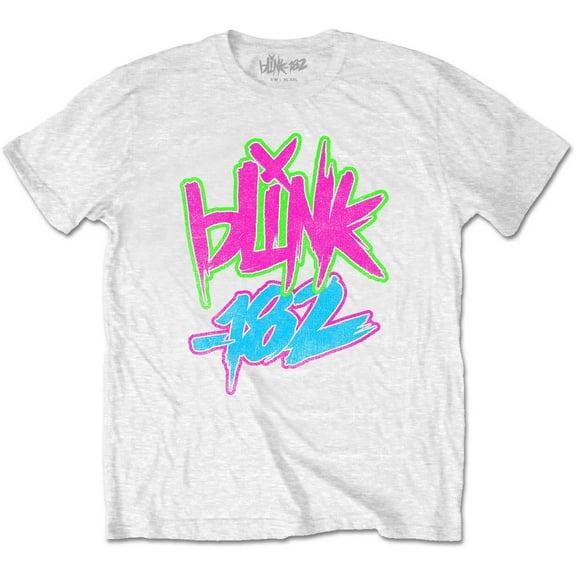 Blink-182 Kids T-Shirt: Neon Logo (11-12 Years)