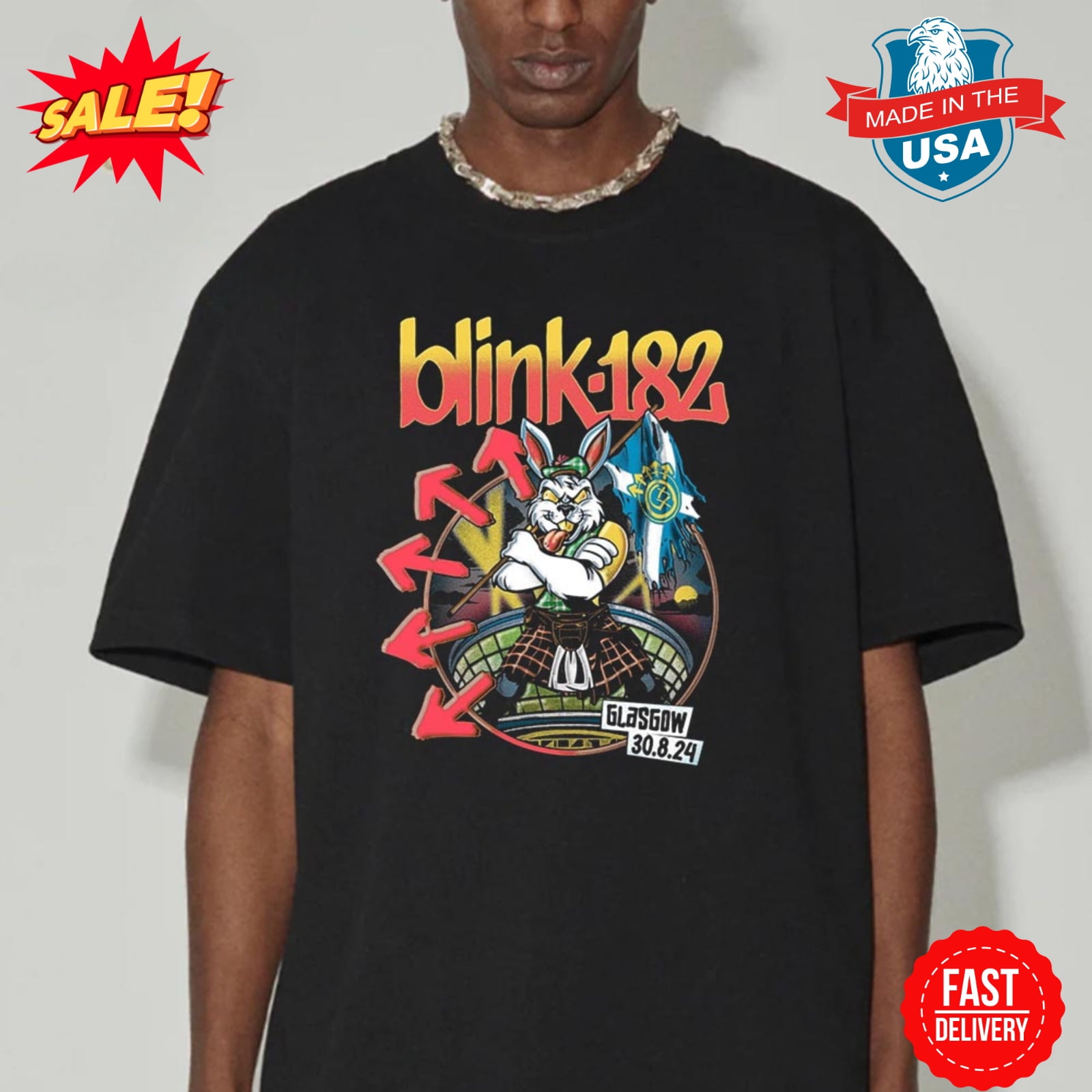 Blink182 OVO Hydro Glasgow Escocia 2024 On August 30 One More Time