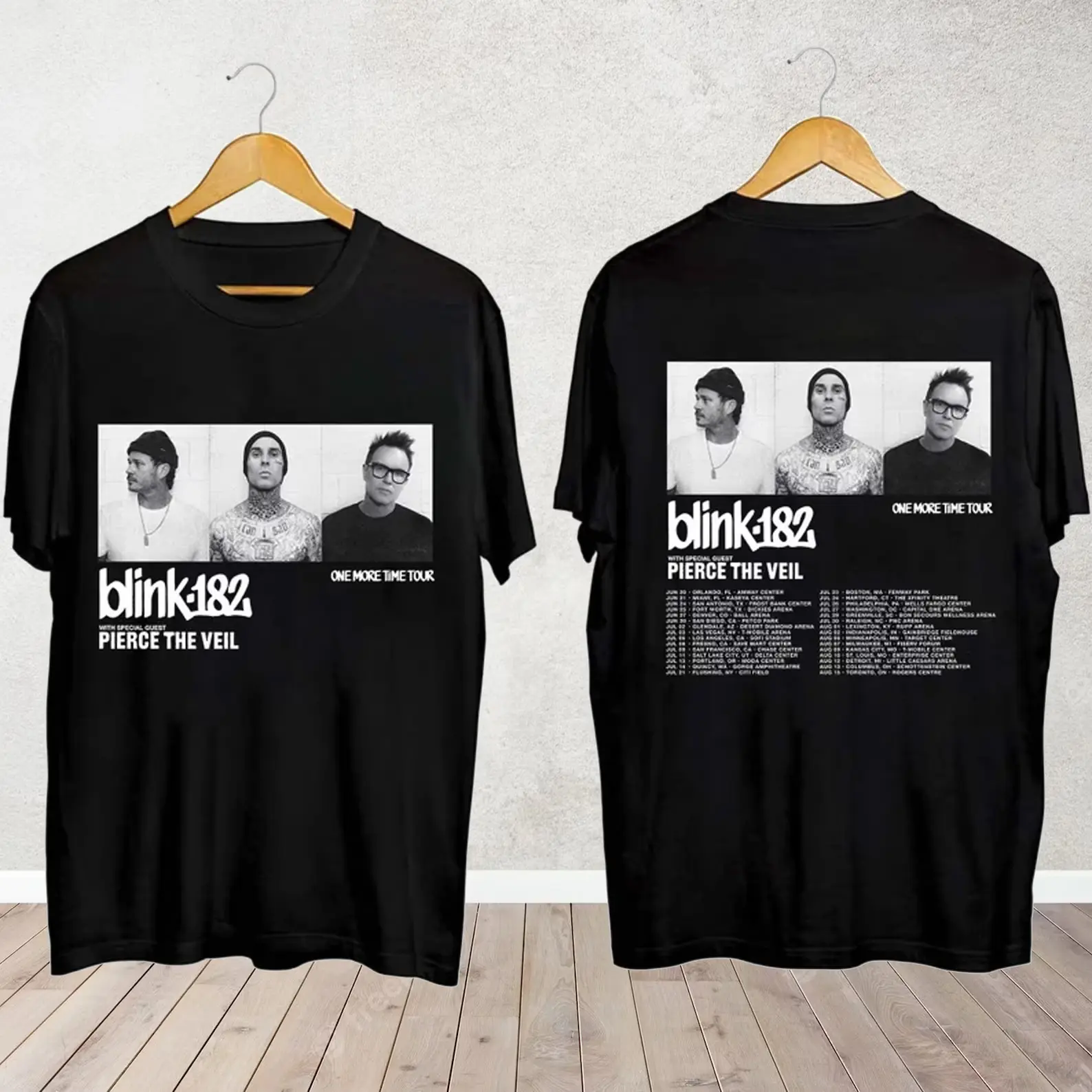 Blink 182 One More Time 2024 Tour Shirt, Blink 182 Band Fan Shirt ...