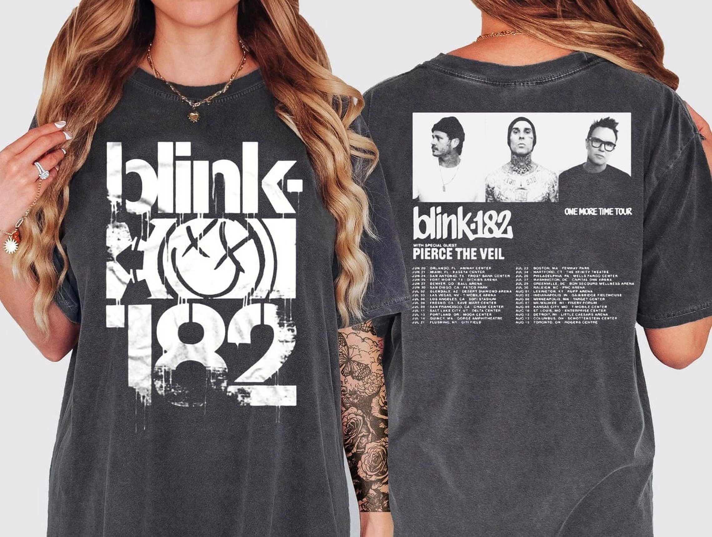 Blink 182 One More Time 2024 Tour Shirt, Blink 182 Band Shirt, Blink 182 Tour Merch,Rock Band