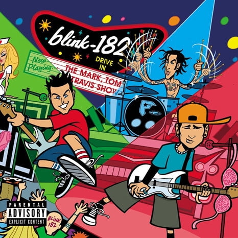 Blink 182 - The Mark, Tom, And Travis Show Vinyl LP Album - Live