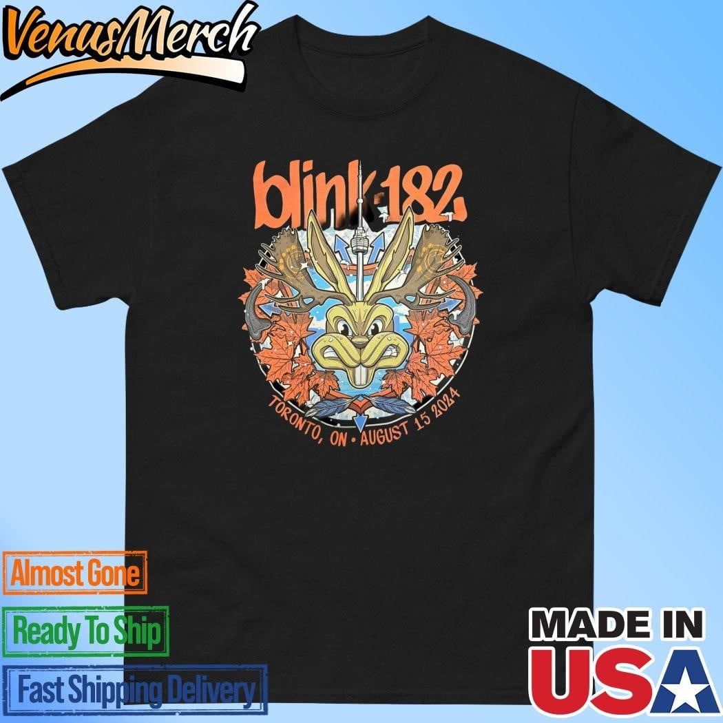 Blink182 Toronto On August 15 2024 Tour Shirt