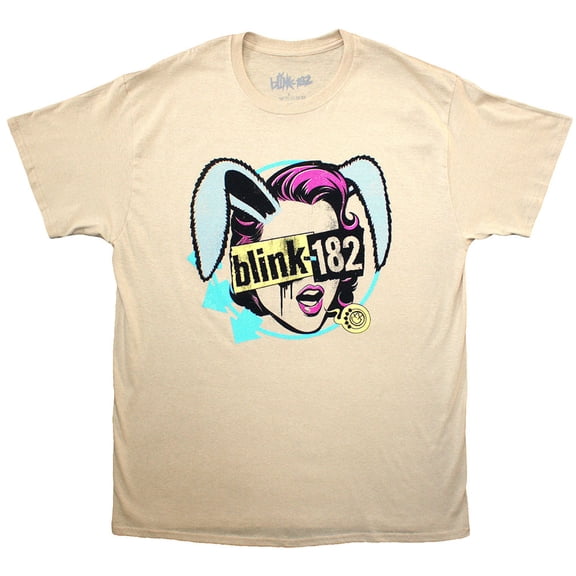 Blink-182 Unisex T-Shirt Blind Date (Sand) (X-Large)