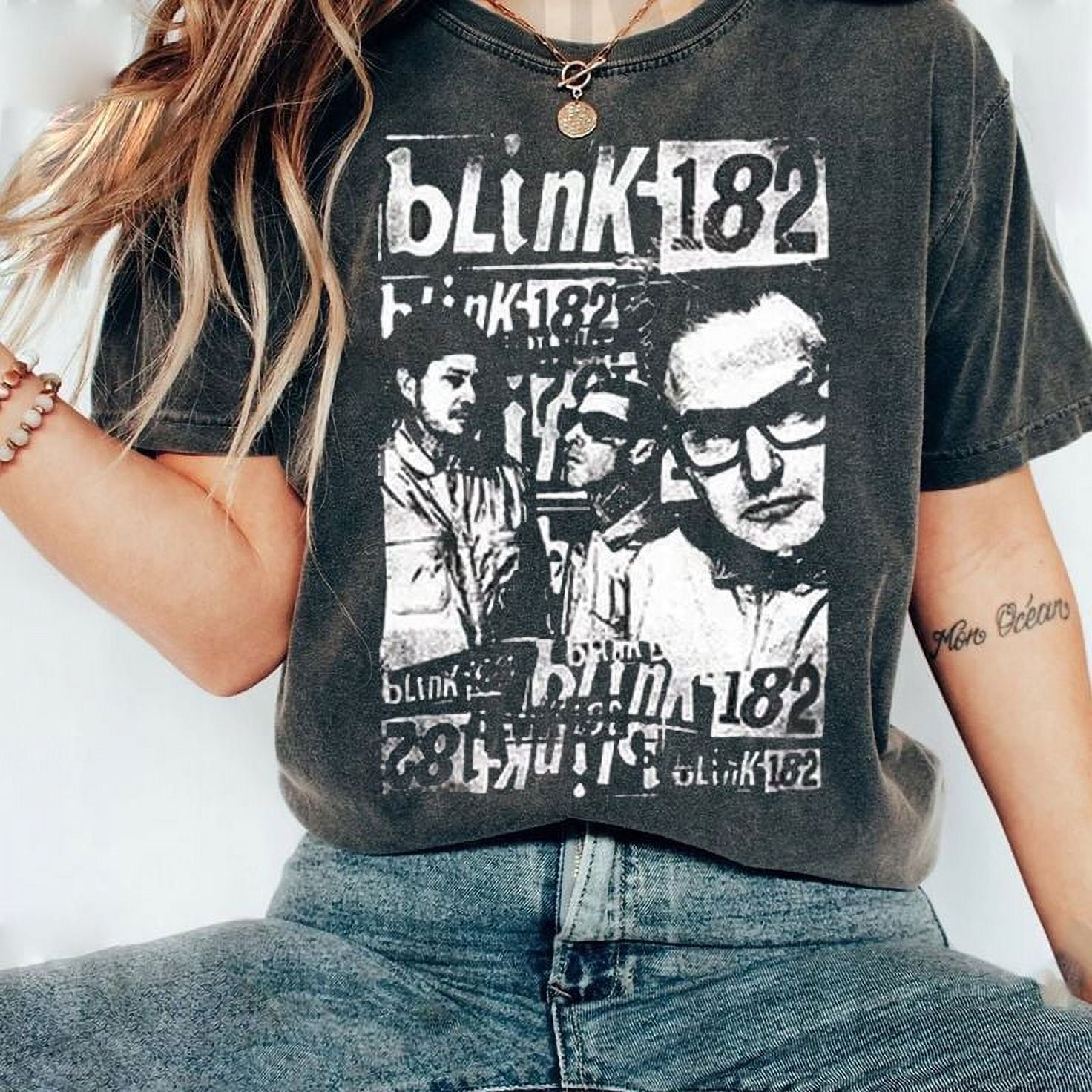 Blink 182 World Tour 2024 Tshirt, Vintage Blink T Shirt, World Tour Shirt