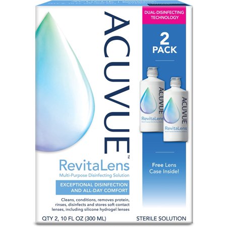 Blink ACUVUE? RevitaLens Multi-Purpose Disinfecting Solution, 2 x 10 oz. Twin Pack (Pack of 6)