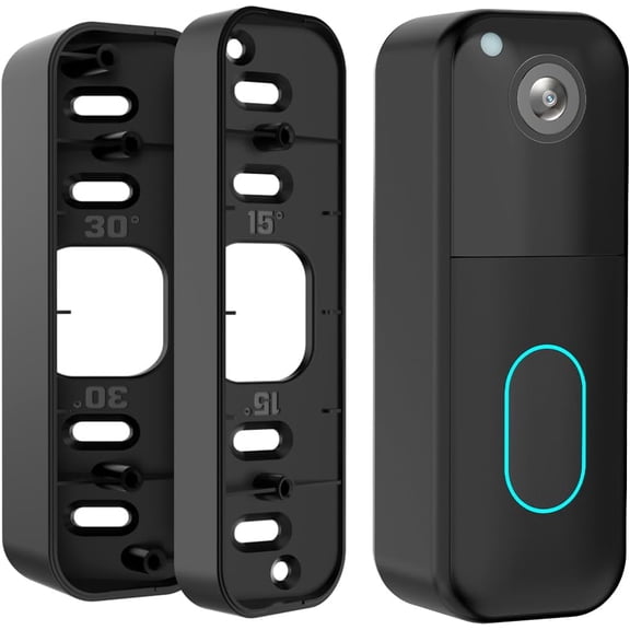 Blink Doorbell Mount, Adjustable (15 to 45 Degrees) Corner Mount,No-Drill Mounting Bracket for Camera(1st & 2nd Gen), Wide Viewing Angle