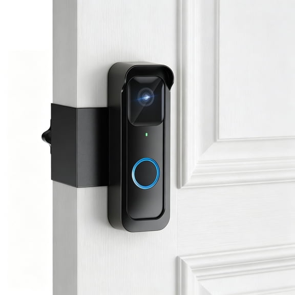 Blink Doorbell Mount, Anti-Theft Bracket for Blink Video Doorbell 1st Gen, Protects Doorbell Without Blocking Sensor or Night Vision, Includes Rain Cover