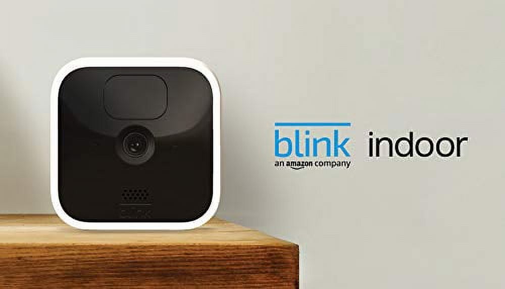 Blink_Indoor – wireless, HD security camera with two-year battery life,  motion detection, and two-way audio – 5 camera kit 