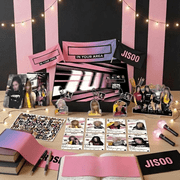 Blink Jump Album Fan Merch Gift Box, K-pop Collectible Set with Photocards, Keychains, Acrylic Stand & Sticker Pack