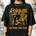 Blink Music Concert 182 tShirt, Punk Rock Blink One More Time Tour