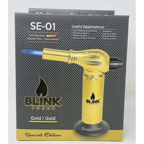 Blink Torch lighter SE-01 special edition Adjustable Flame . Butane Refillable