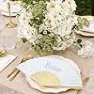 BlinkL Decorative Hand Fan Foldable, 12/24 Packs Folding Paper Fans Handheld Chinese and Japanese Style Crafts for Wedding, Dancing, Party Favors DIY Decoration