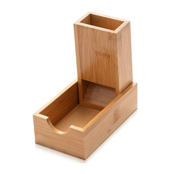 BlinkL Dice Tower with 14 Polyhedral Dice Set Foldable Wooden Die Dice Roller Castle Collapsible Rolling Case for Tabletop Games, Board Games