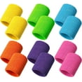 thumbnail image 1 of BlinkLLX 12 Pcs Neon Sweatbands Wristband Sweat Wrist Band Competitions Absorbent Sweatbands for Men Women, for Sports, Running, 1 of 13