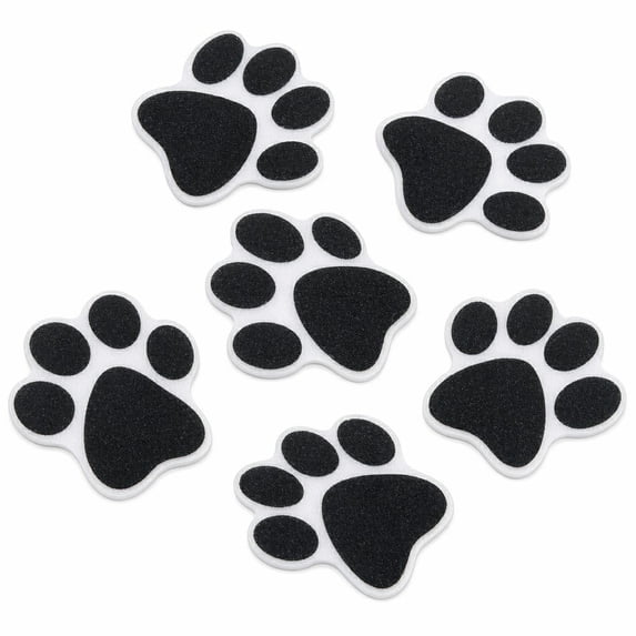 BlinkLLX 20 Pcs Paw Shaped Non-Slip Bath Appliques Stickers