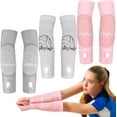 thumbnail image 1 of BlinkLLX 3 Pairs Sports Volleyball Arm Sleeves for Youth Volleyball Wrist Guard Protection Pads and Thumbhole, 1 of 12
