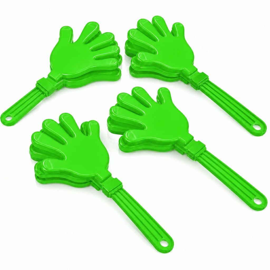 Hand Clapper Things BlinkLLX 4 Pieces Jumbo Hand Clappers 11 Inch Noise Makers Party Favors ...