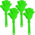 thumbnail image 1 of BlinkLLX 4 Pieces Jumbo Hand Clappers 11 Inch Noise Makers Party Favors Giant Large Hand Clappers Noise Makers for Sporting Events Cheers Ball Dance Basketball Football Noisemakers (Green), 1 of 14