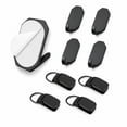 thumbnail image 1 of BlinkLLX 4 Set Black Self Adhesive Metal Tapestry Wall Hanging Clips for Rugs, 1 of 6
