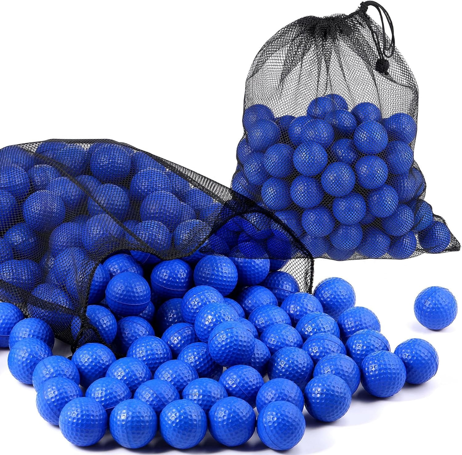 BlinkLLX 40 Pcs Foam Golf Practice Balls Bulk Realistic Feel Limited ...