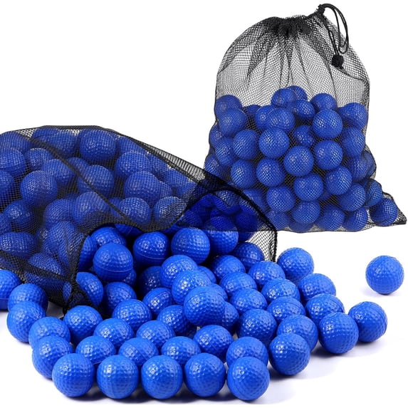 BlinkLLX 40 Pcs Foam Golf Practice Balls Bulk Realistic Feel Limited Flight Training Balls Soft for Outdoor Swing Indoor Backyard Training