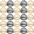 thumbnail image 1 of BlinkLLX 50 Pcs Mesh Net Stocking Wig Cap Stretchy Nylon Liner Weaving Close End Fishnet Wig Cap for Women Men, 1 of 7