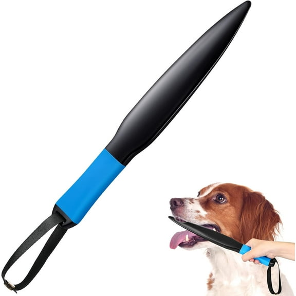 BlinkLLX Dog Break Stick Pet Dog Bite Training Stick Pet Chew Toys for Small Medium Pet Supplies, 13.6 x 2 x 0.6 Inch(Blue)