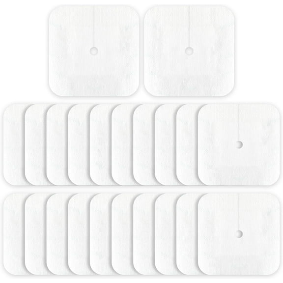 BlinkLLX Feeding Tube Pads 4 x 4 Inch Split Drain Adhesive Bandages PD Catheter G Tubes Covers Dialysis Accessories Gtube Supplies (20 Pcs)