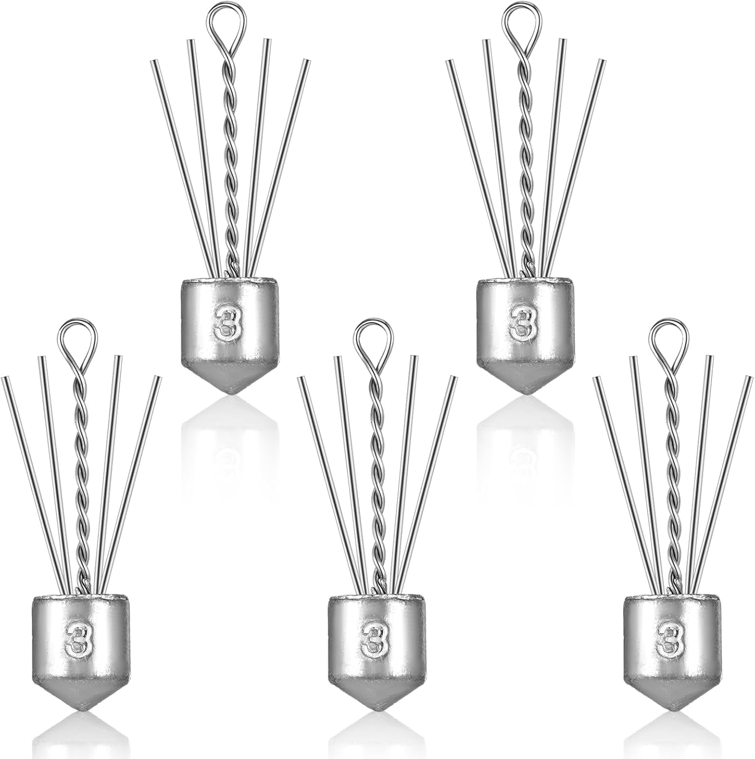 BlinkLLX Sinker Long Tail Surf Fishing Weights Spider Weights for