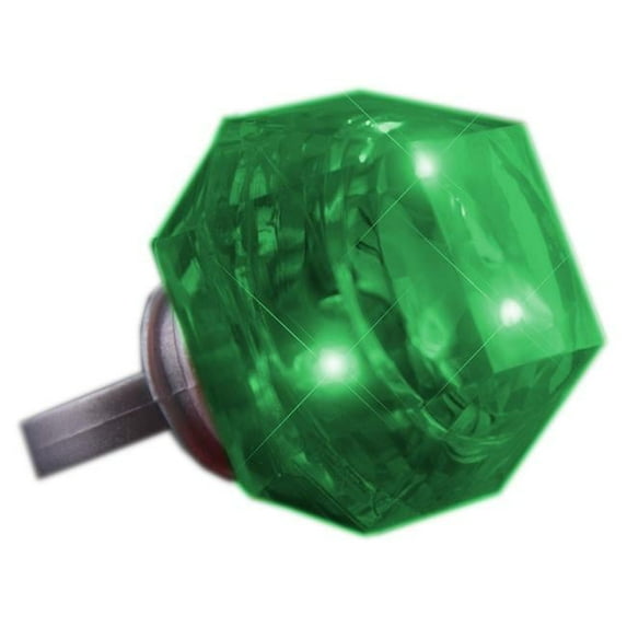 Blinkee 10560-GN Huge Gem Diamond Ring, Green