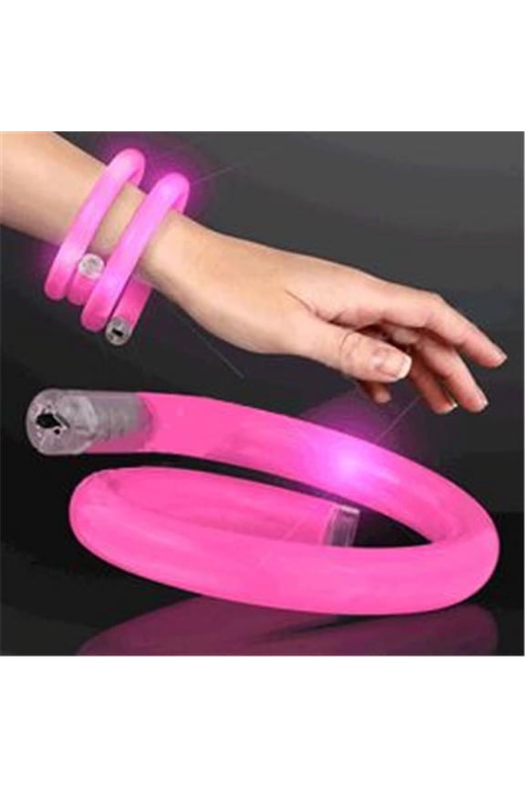 1145032 Light Up Tube Bracelet, Pink