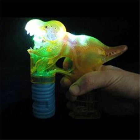 Blinkee 1466004 T Rex Dinosaur Lighted Bubble Gun